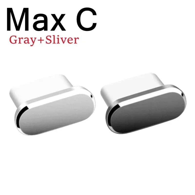 2Pcs 16PM Metal Dust Plug For iPhone