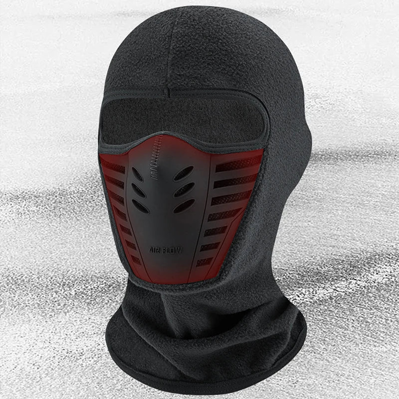 Motorcycle Mask Fleece Thermal Neck Full Face Mask