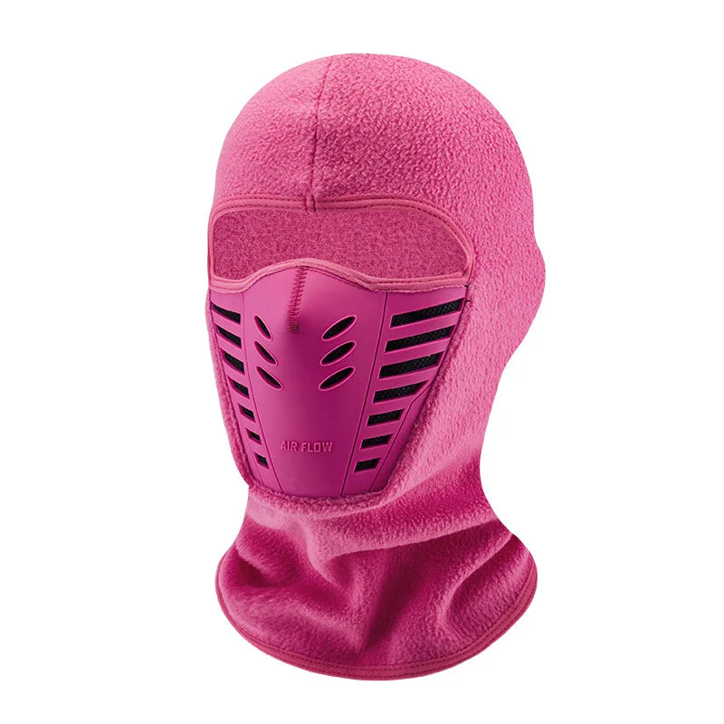 Motorcycle Mask Fleece Thermal Neck Full Face Mask