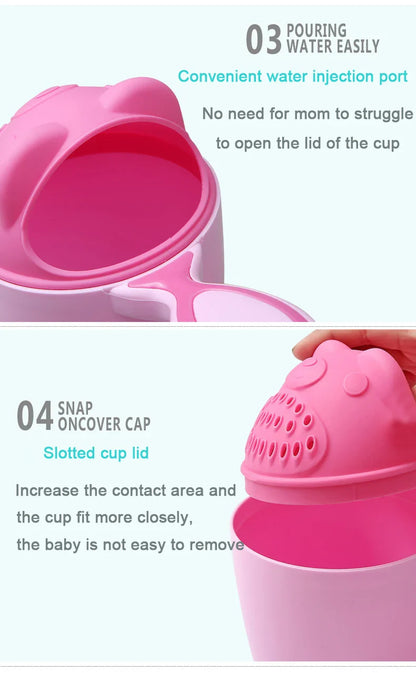 Baby Bath Caps Toddle Shampoo Cup